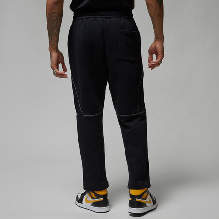 Pantalon survêtement PSG x Jordan Fleece noir jaune 2022/23