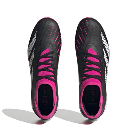 adidas Predator Accuracy.3 montante Turf noir rose