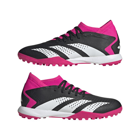 adidas Predator Accuracy.3 montante Turf noir rose