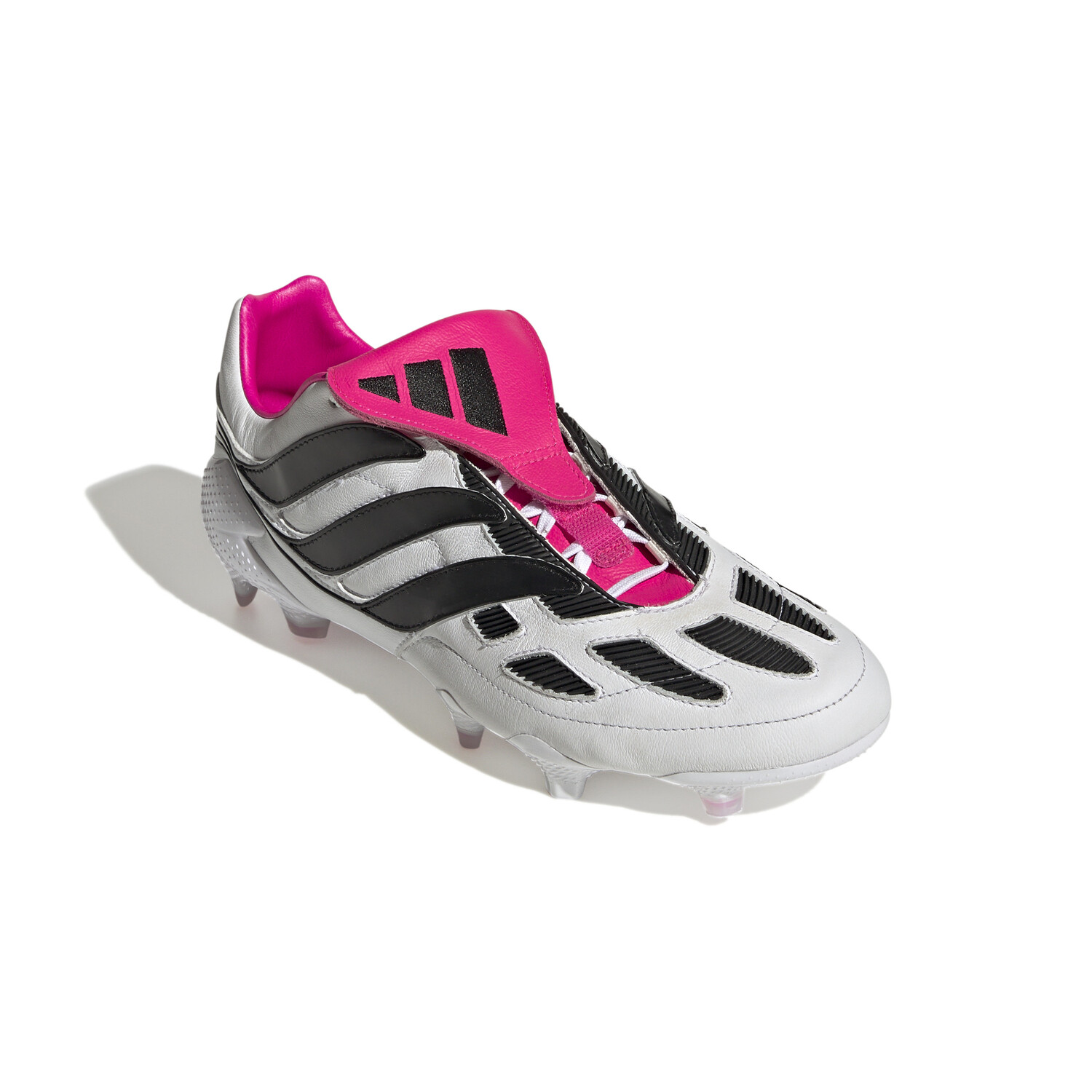 adidas Predator Precision+ FG blanc rose sur Foot.fr