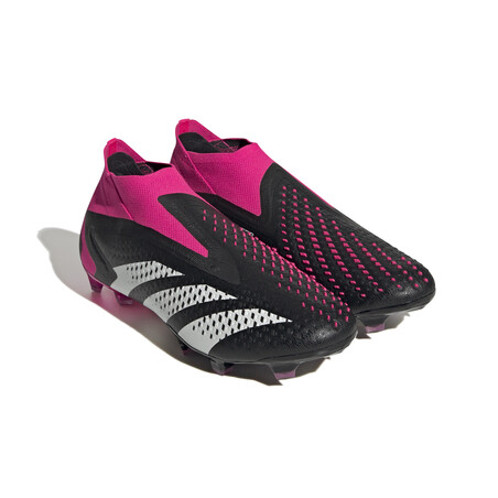 adidas Predator Accuracy+ montante FG noir rose