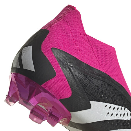 adidas Predator Accuracy+ montante FG noir rose