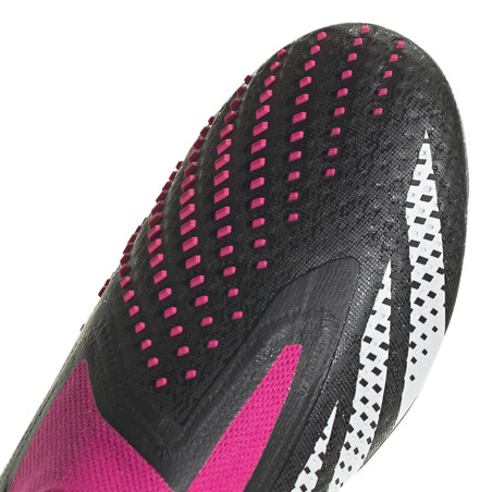 adidas Predator Accuracy+ montante FG noir rose