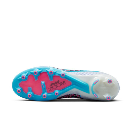 Nike Air Zoom Mercurial Vapor 15 Elite AG-PRO blanc bleu