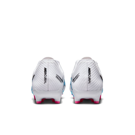 Nike Air Zoom Mercurial Vapor 15 Academy FG/MG blanc bleu