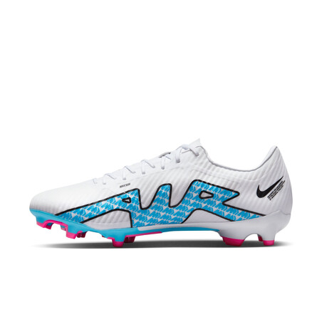 Nike Air Zoom Mercurial Vapor 15 Academy FG/MG blanc bleu