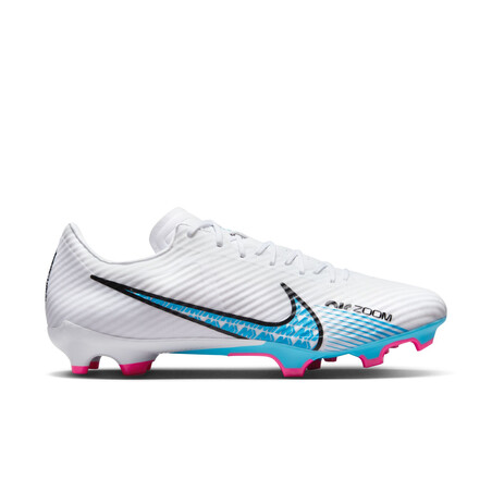 Nike Air Zoom Mercurial Vapor 15 Academy FG/MG blanc bleu