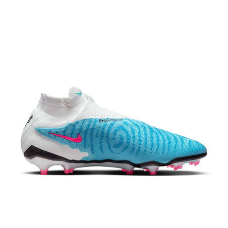 Nike Phantom GX Elite montante FG blanc bleu