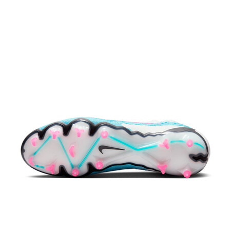 Nike Phantom GX Elite montante FG blanc bleu