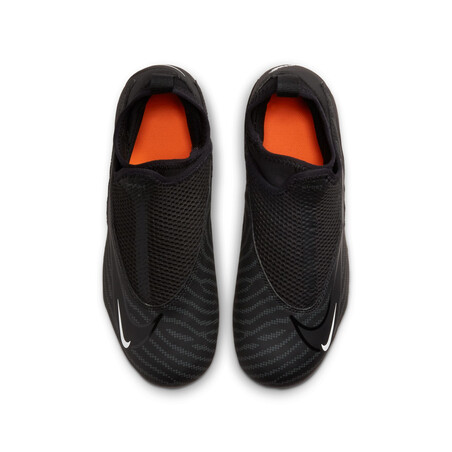 Nike Phantom GX junior Academy montante FG/MG noir orange
