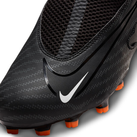 Nike Phantom GX junior Academy montante FG/MG noir orange