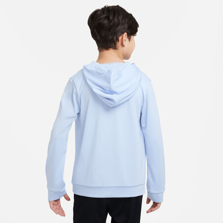 Sweat à capuche junior Nike CR7 bleu ciel