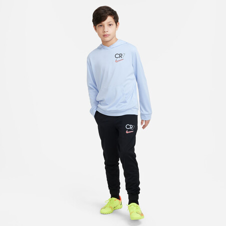 Sweat à capuche junior Nike CR7 bleu ciel