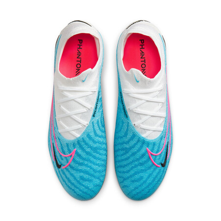 Nike Phantom GX Elite SG-Pro Anti-Clog blanc bleu