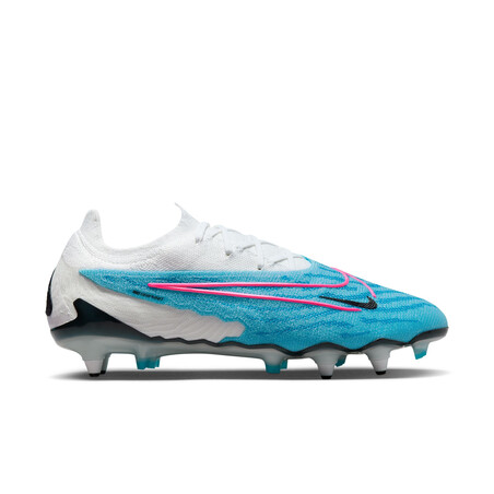 Nike Phantom GX Elite SG-Pro Anti-Clog blanc bleu