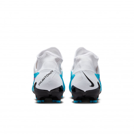 Nike Phantom GX Pro montante FG blanc bleu