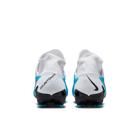 Nike Phantom GX Pro montante FG blanc bleu