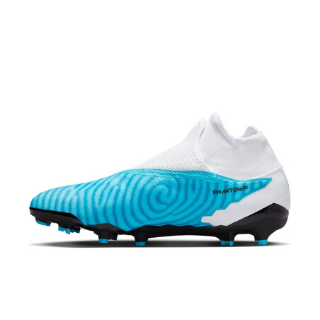 Nike Phantom GX Pro montante FG blanc bleu