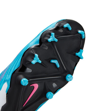 Nike Phantom GX Pro montante FG blanc bleu