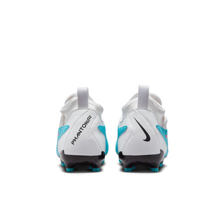 Nike Phantom GX junior Academy montante FG/MG blanc bleu