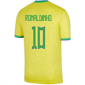 Maillot Ronaldinho Brésil domicile 2022