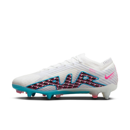 Nike Air Zoom Mercurial Vapor 15 Elite SG-PRO Anti-Clog blanc bleu