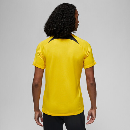 Maillot avant match PSG jaune 2022/23