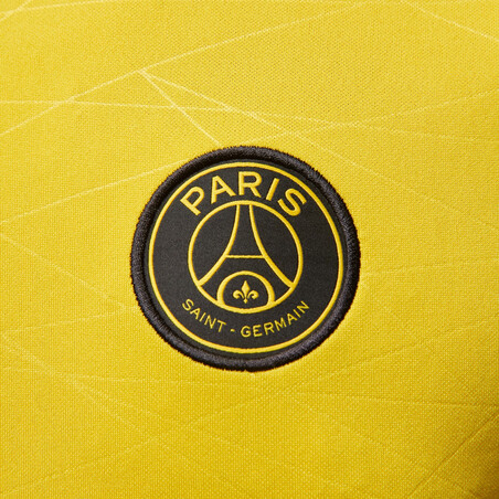 Maillot avant match PSG jaune 2022/23