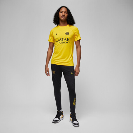 Maillot avant match PSG jaune 2022/23