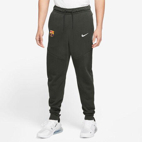 Pantalon survêtement FC Barcelone TechFleece vert 2023/24