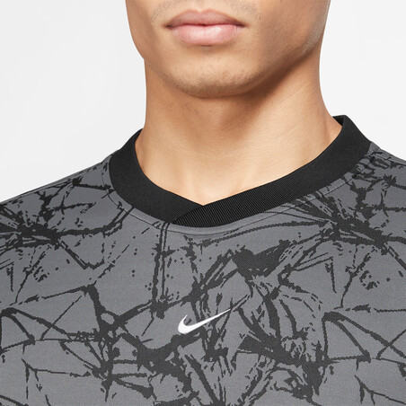 Maillot Nike Dri-Fit F.C. gris blanc