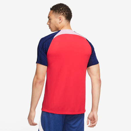 Maillot entraînement Atlético Madrid Strike rouge bleu 2023/24