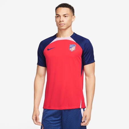 Maillot entraînement Atlético Madrid Strike rouge bleu 2023/24