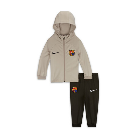 Ensemble survêtement bébé FC Barcelone Strike beige gris 2023/24