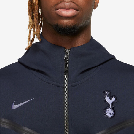 Veste survêtement Tottenham TechFleece bleu 2023/24