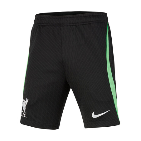 Short entraînement junior Liverpool Strike noir vert 2023/24