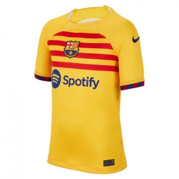 Maillot junior FC Barcelone 4th 2022/23