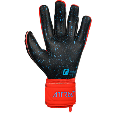 Gants gardien Reusch Attrakt Freegel Fusion Goaliator rouge noir