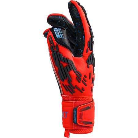 Gants gardien Reusch Attrakt Freegel Fusion Goaliator rouge noir