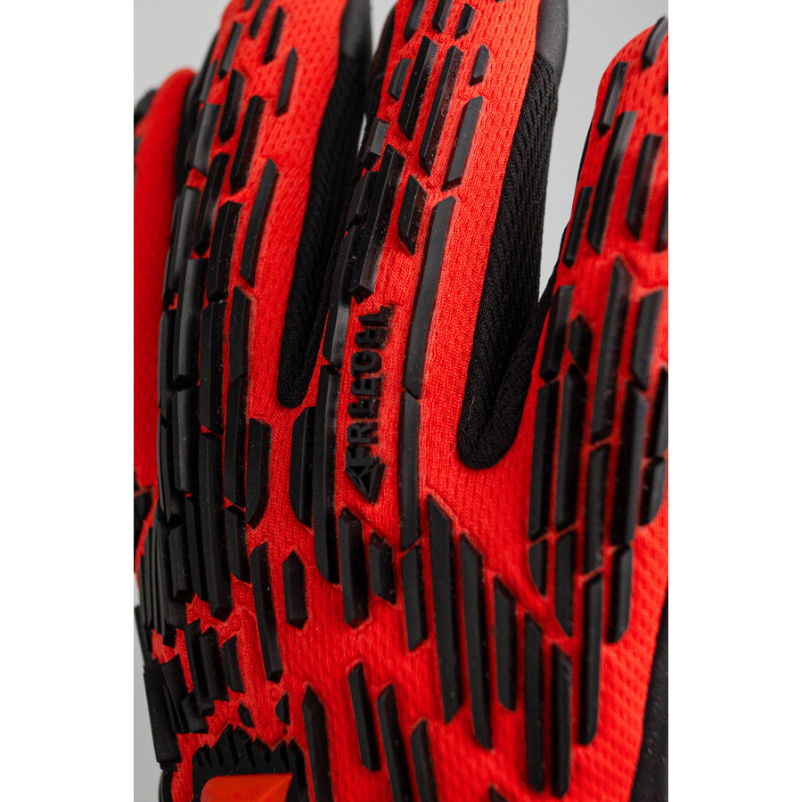 Gants gardien junior Reusch Attrakt Freegel Silver rouge noir
