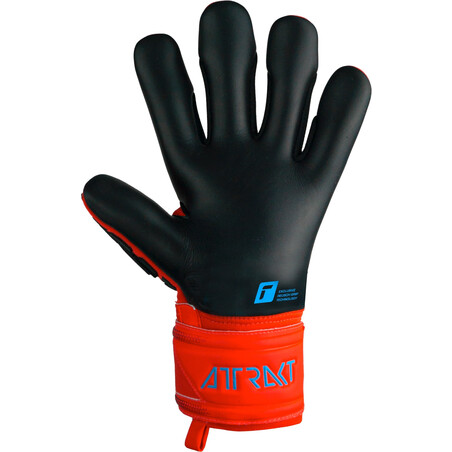 Gants gardien junior Reusch Attrakt Freegel Silver rouge noir