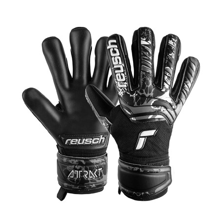 Gants gardien Reusch junior Attrakt Infinity noir blanc