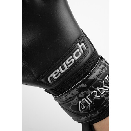 Gants gardien Reusch junior Attrakt Infinity noir blanc