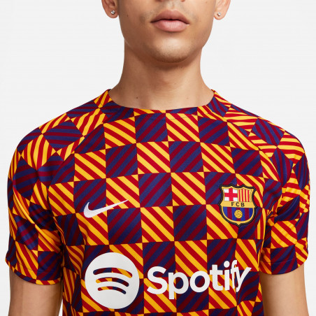 Maillot avant match FC Barcelone graphic 2022/23