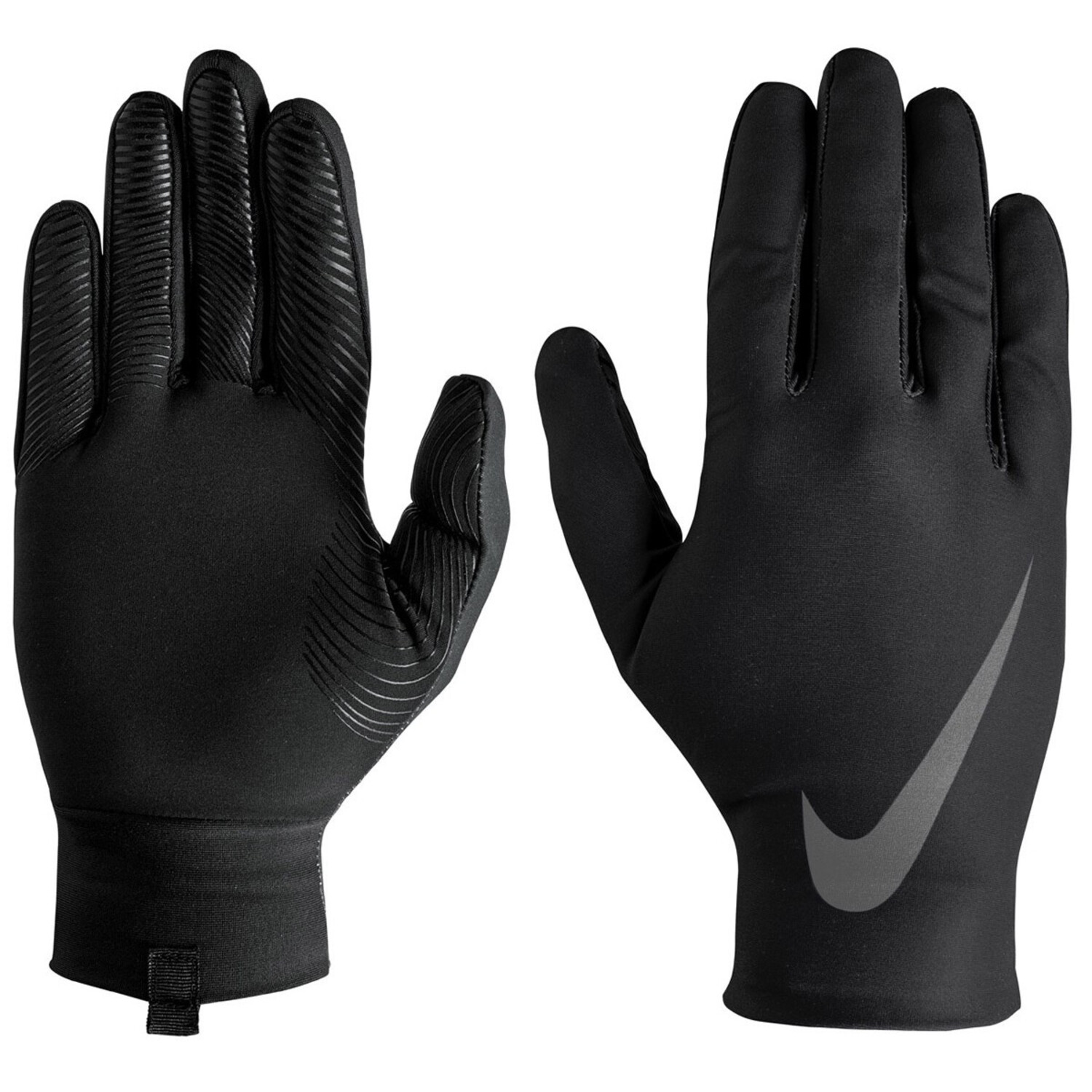 Gants joueurs Nike gris noir