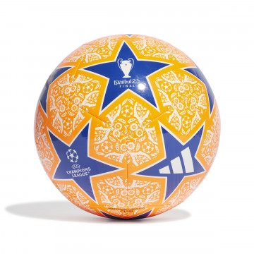 Ballon adidas Ligue des Champions orange bleu 2022/23