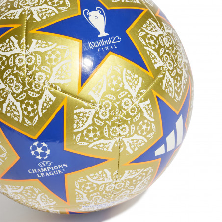 Ballon adidas Ligue des Champions bleu orange 2022/23 sur