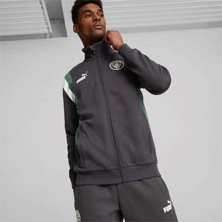 Veste survêtement Manchester City Archive gris vert 2022/23