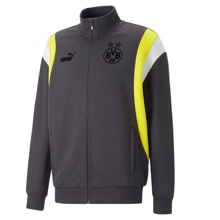 Veste survêtement Dortmund Archive noir jaune 2022/23