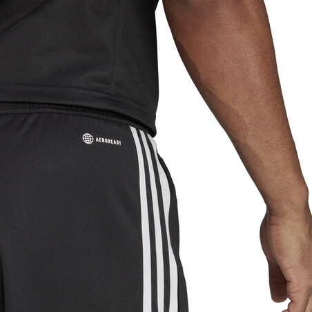 Short entraînement adidas Tiro23 noir blanc